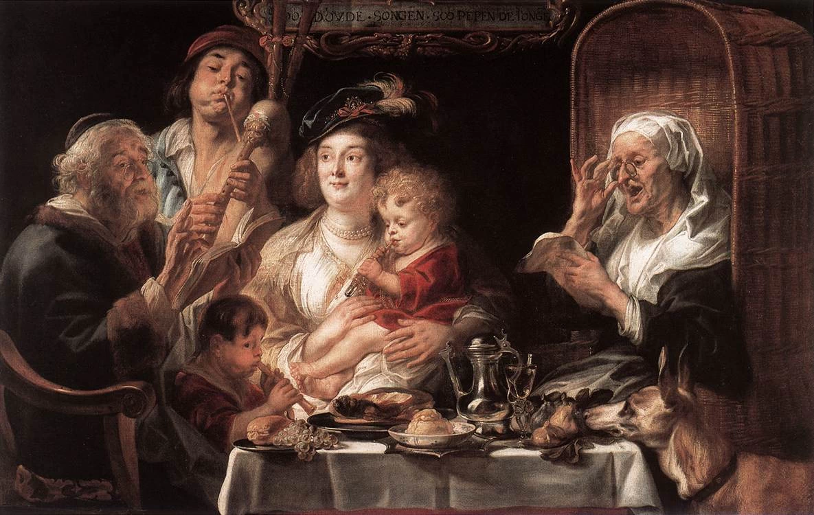 Concerto con il giovane che suona la pipa - Koninklijk Museum voor Schone Kunsten, Antwerp